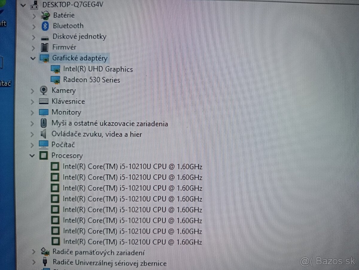 rozpredam funkčný notebook Hp 470 G7 - 5