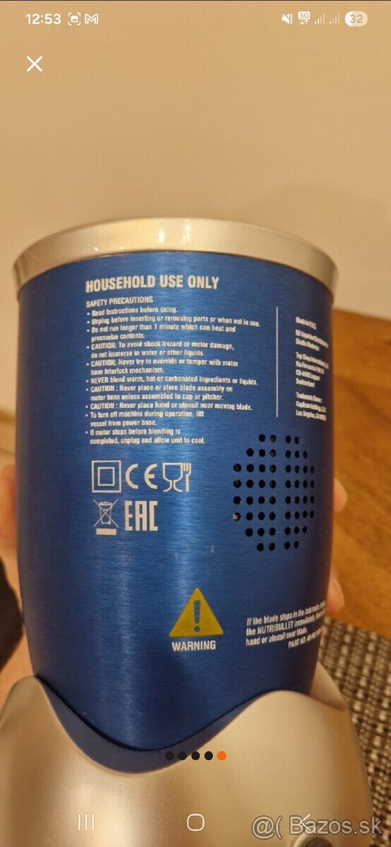 Nutribullet mixer - 5