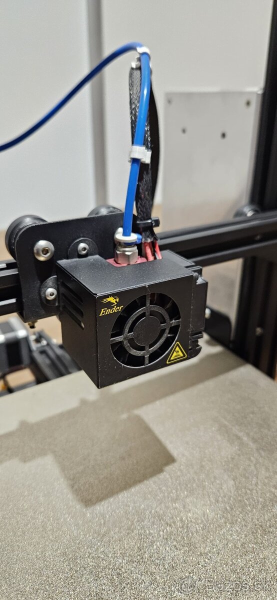 3D tlačiareň Creality Ender 3 PRO + Kovový extruder + PEO/PE - 5