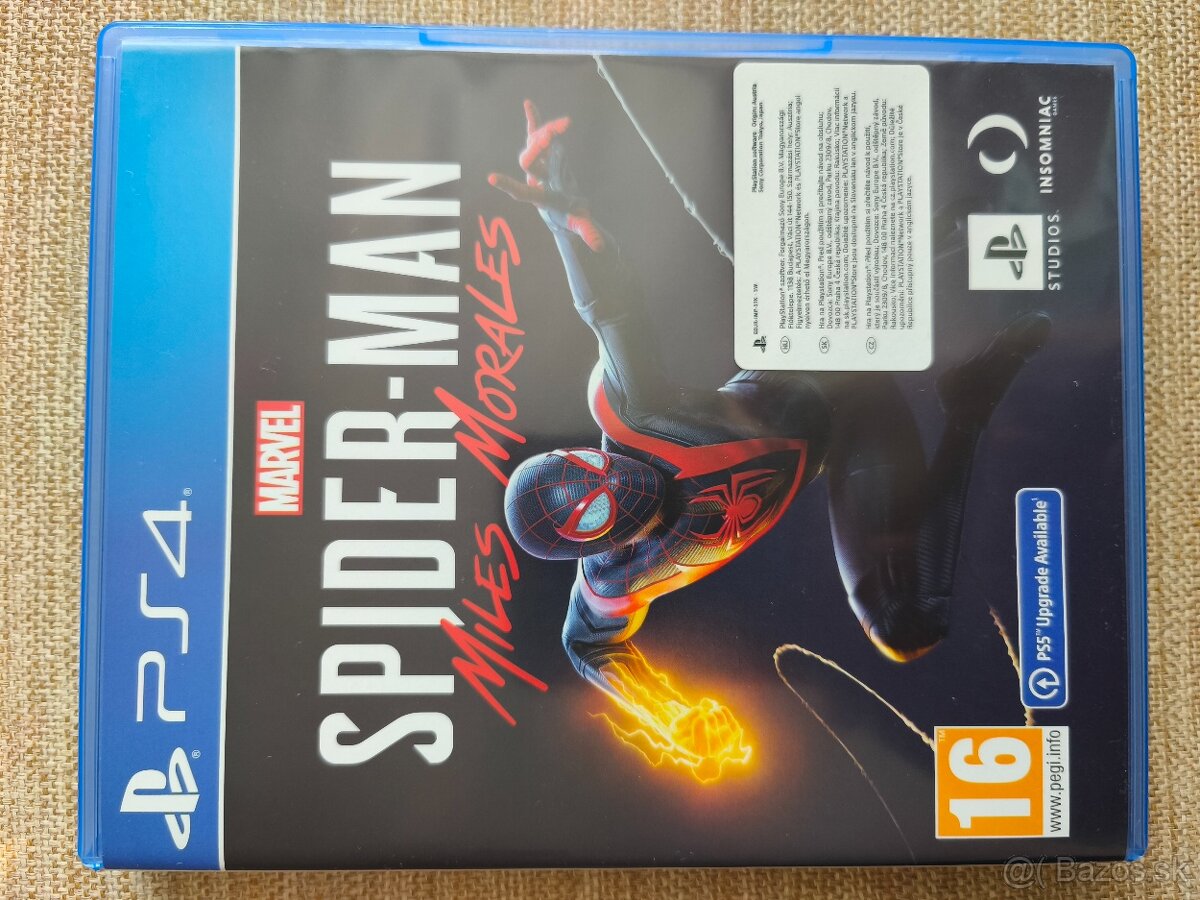 Hra na PS4 Spider-man - 5