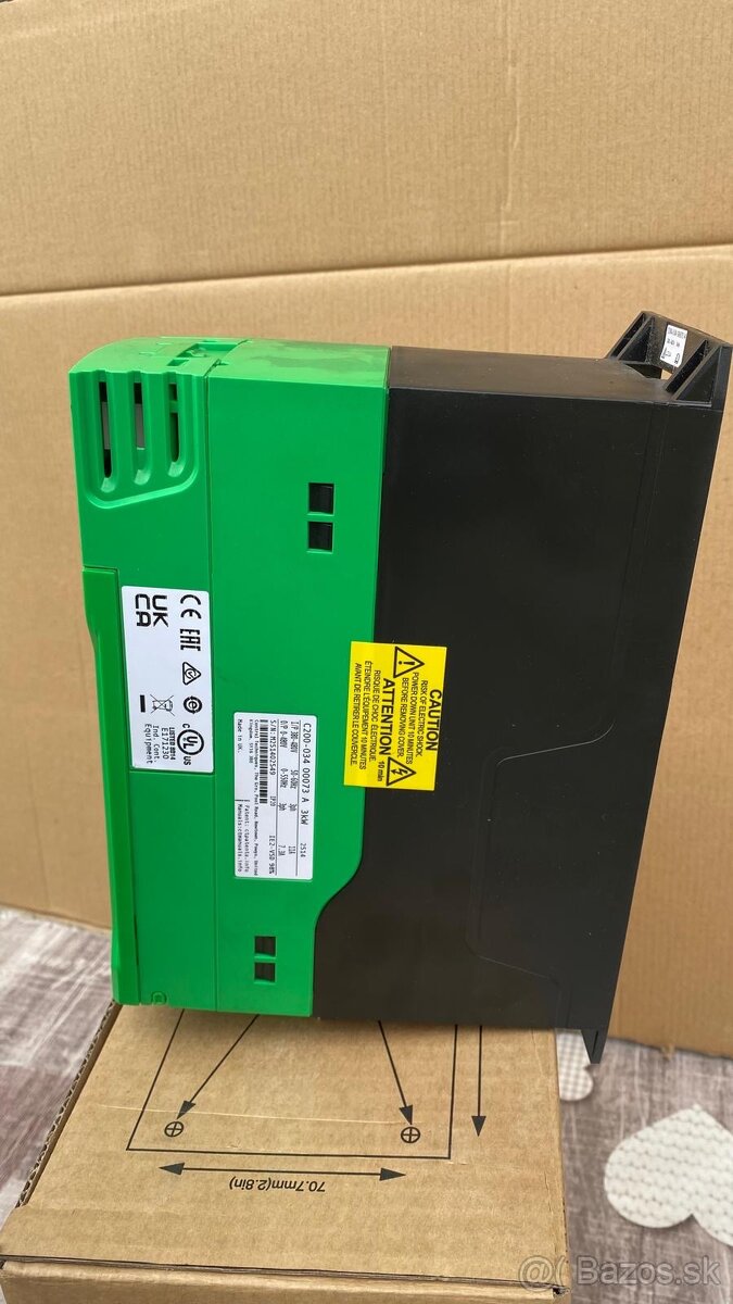 Frekvenčný menič 3kW+motor 2,2kW - 5