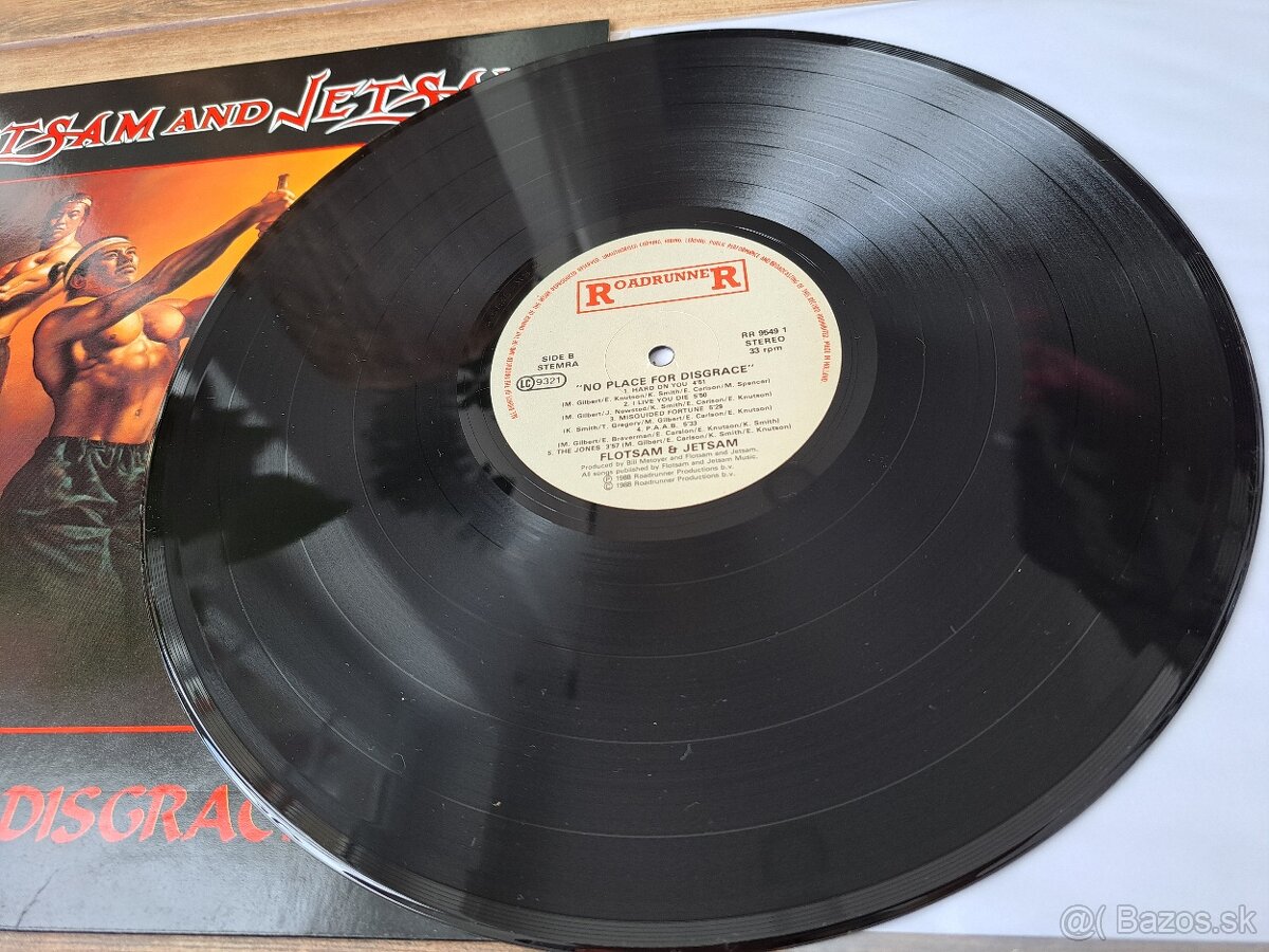 Lp FLOTSAM AND JETSAM- No Place for Disgrac - 5