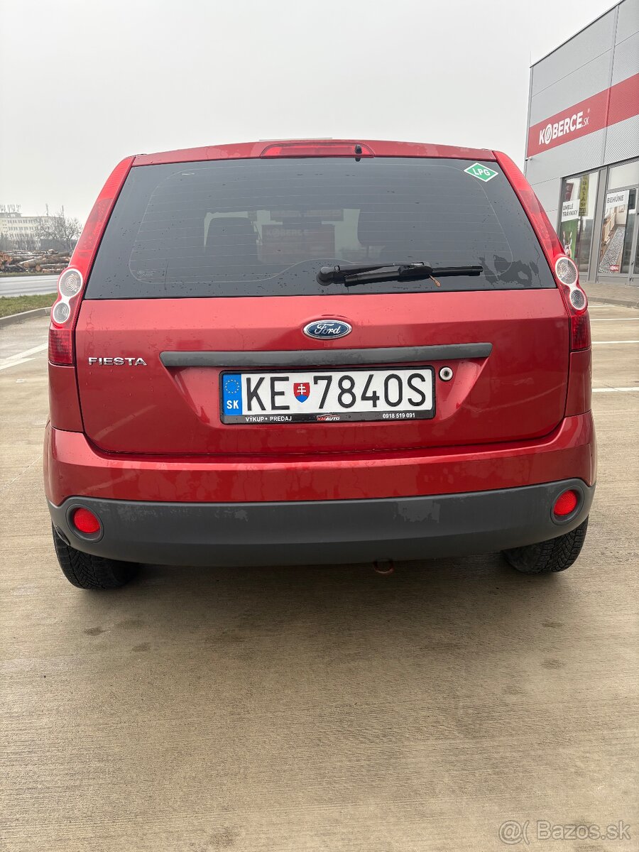 Ford Fiesta, benzín + LPG - 5