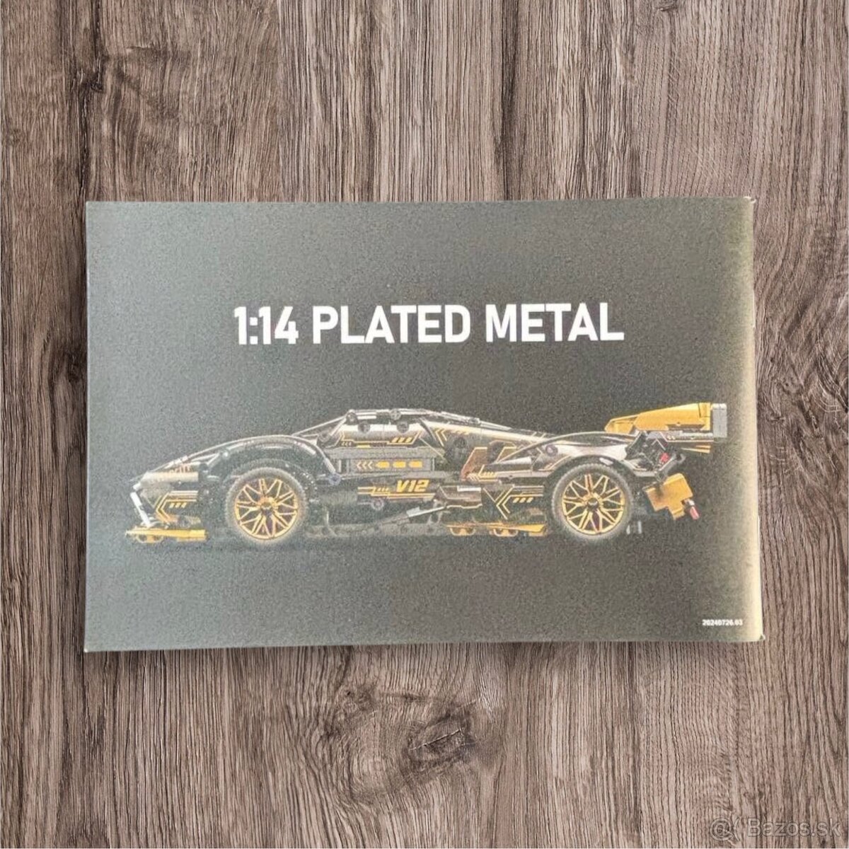 Plated Metal 1:14 – športové auto s diaľkovým ovládaním - 5