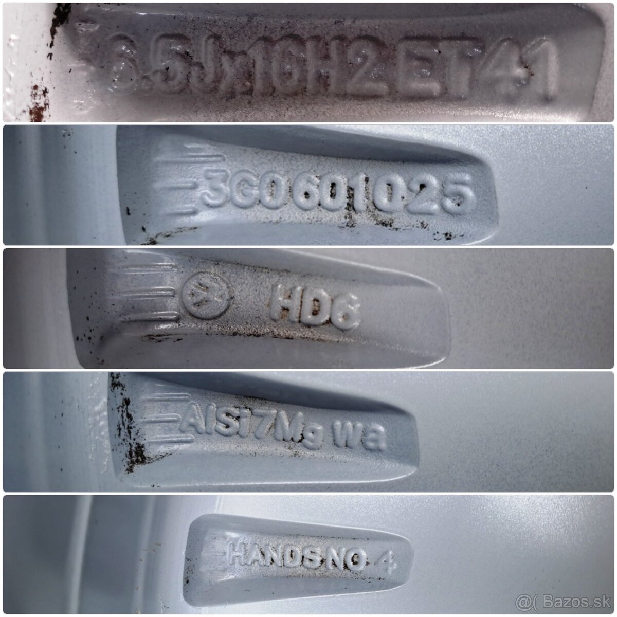 5x112 Originál Volkswagen Sepang TOP STAV 215 60 R16 - 5