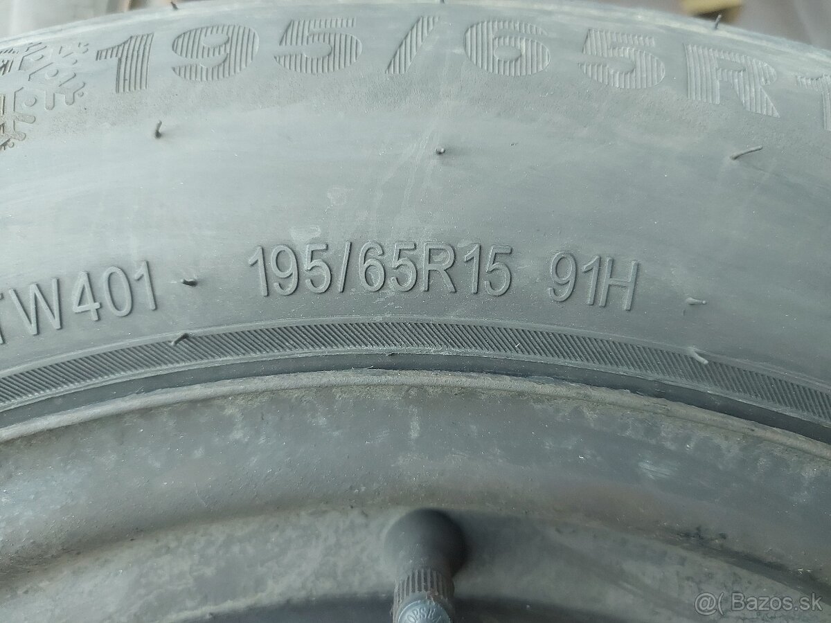 Predám 15" kolesá s pneumatikami na ford focus - 5