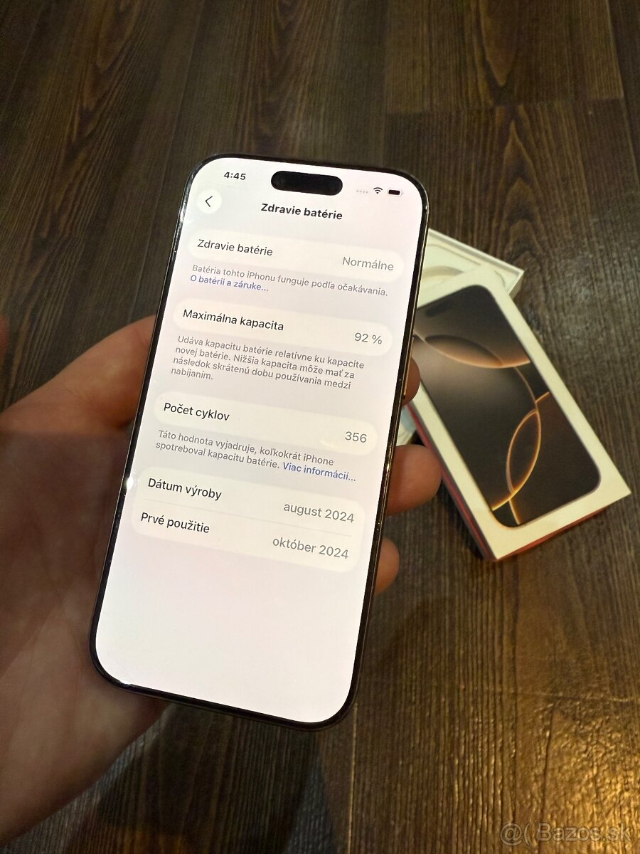 iPhone 16 pro 128gb - doskriabane sklicko - 5