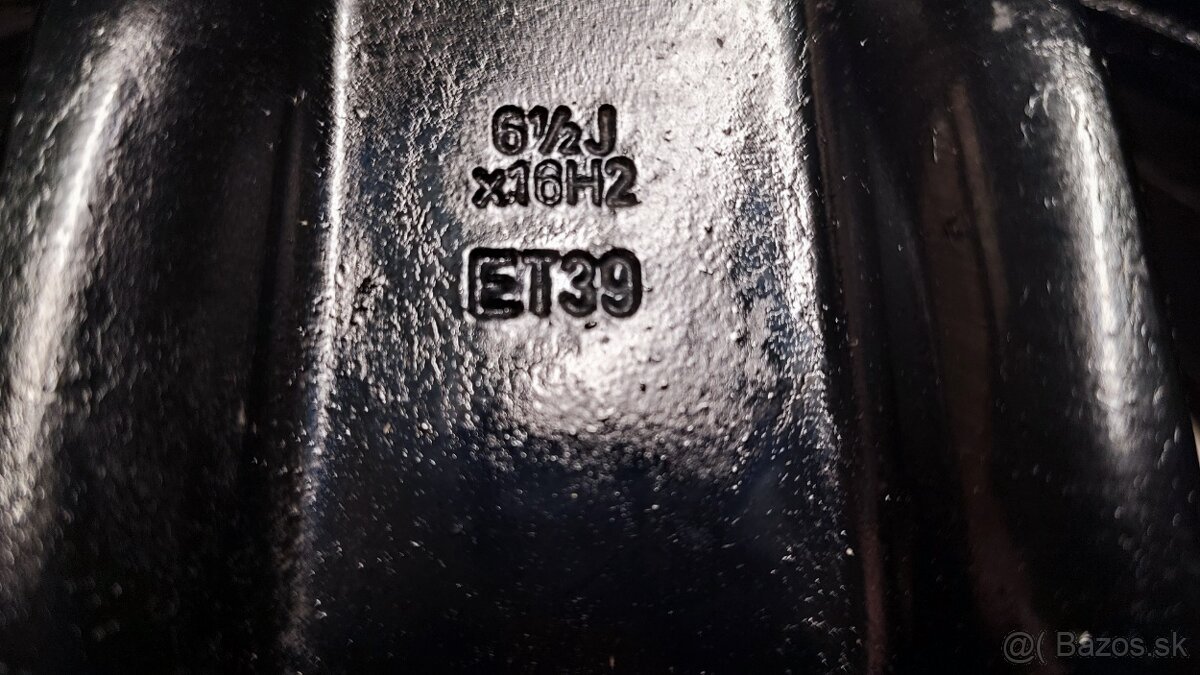 Opel Astra H plechove disky R16 - 5