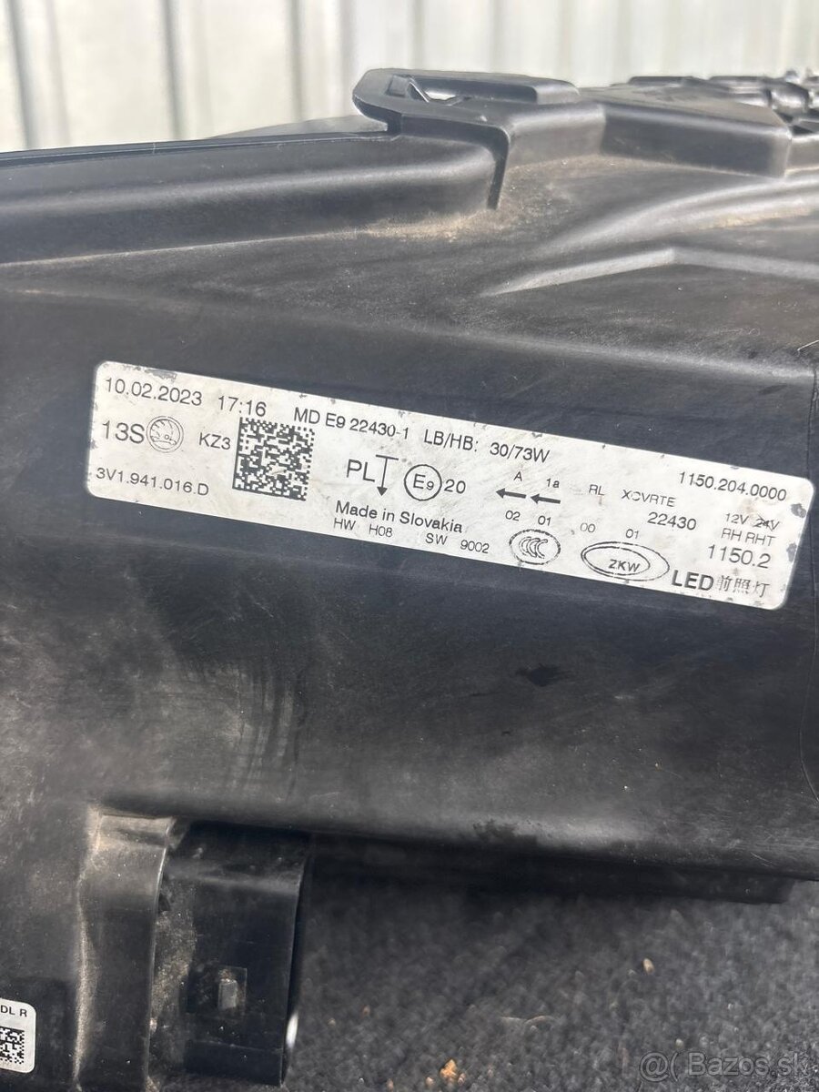 Skoda superb 3 svetla led - 5