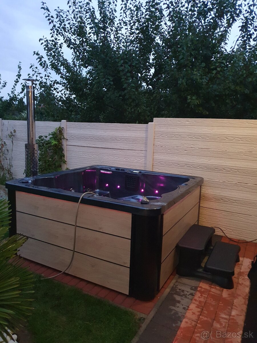 Hranatá akrylátová vírivka PREMIUM - 5