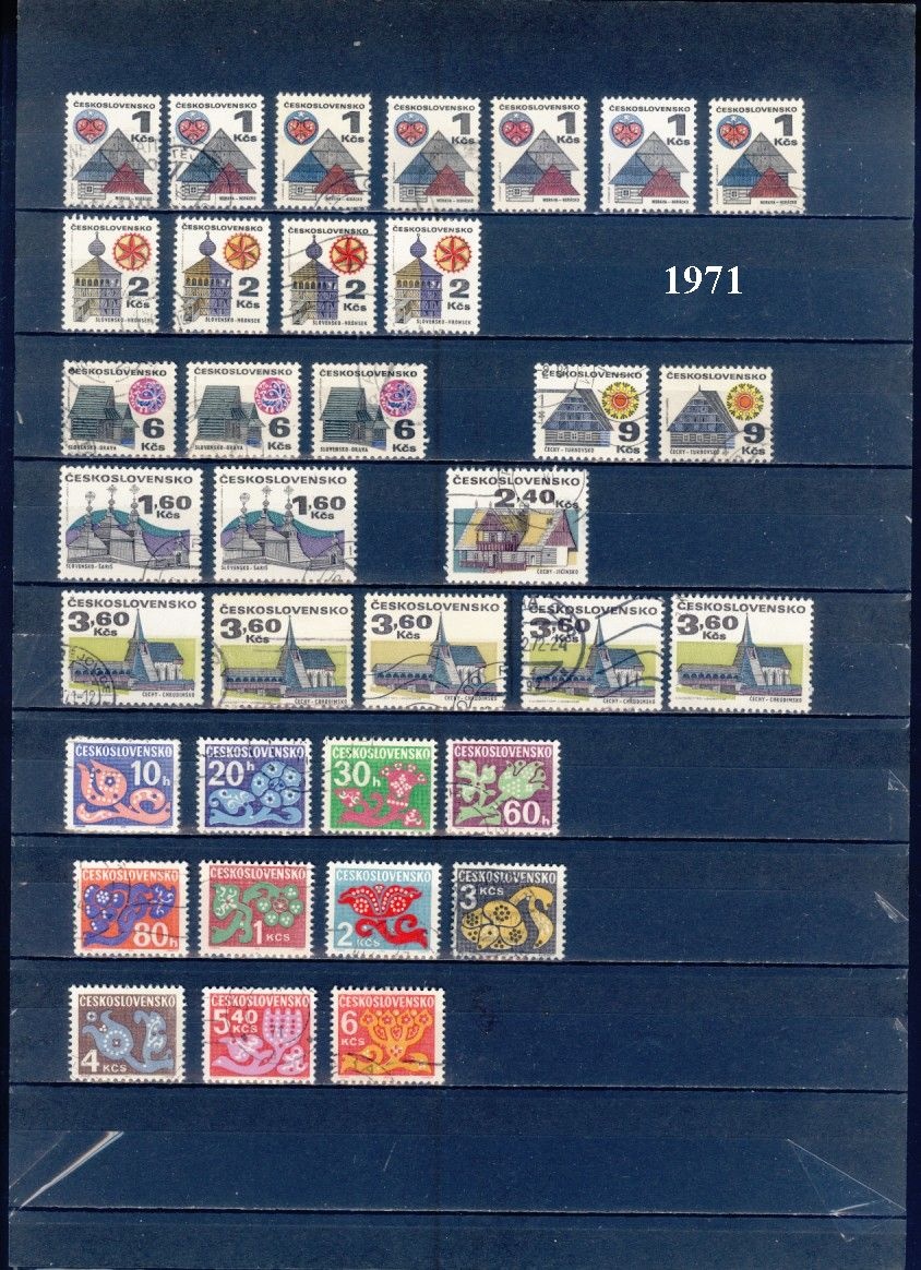 Poštové známky Československo 14 - - 5