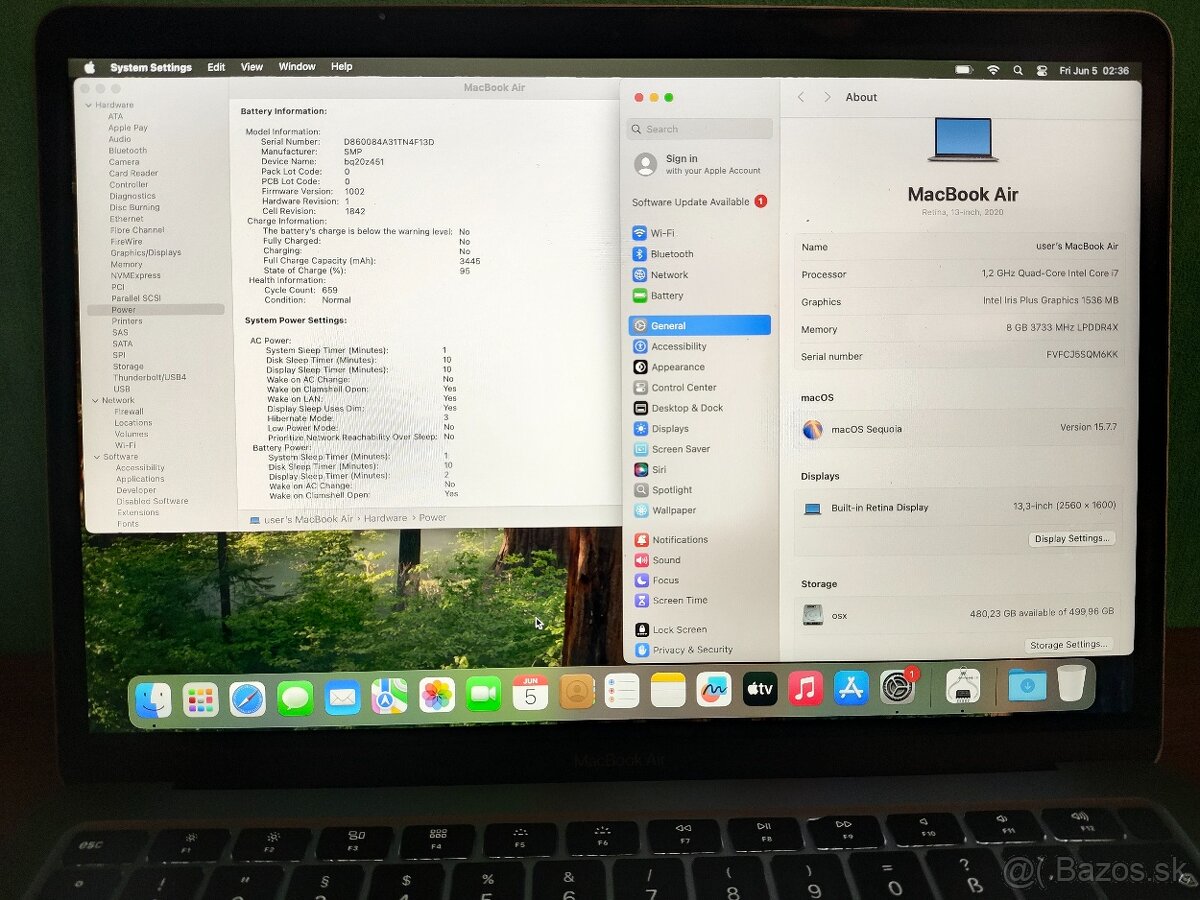 MacBook Air 2020 | i7 • 8GB • 512GB SSD - 5