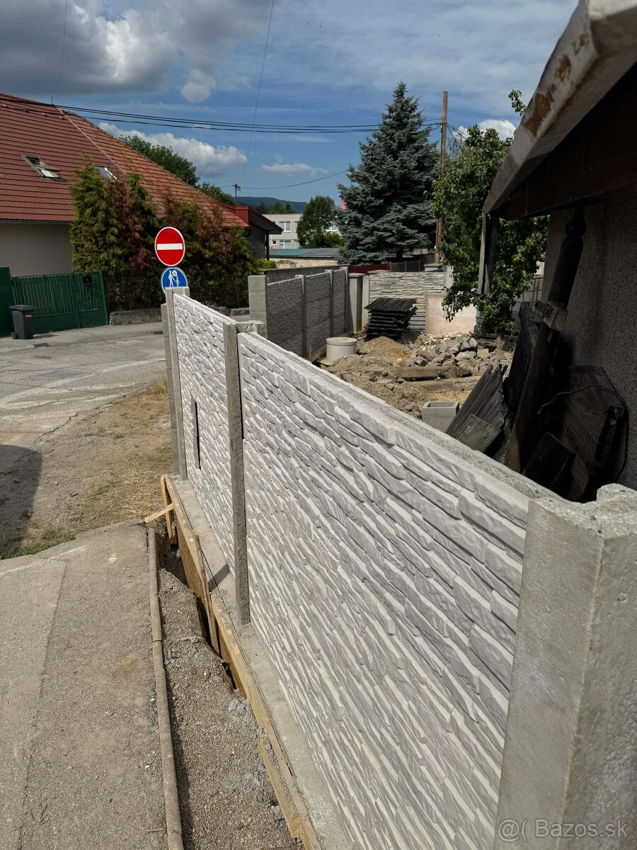 Betónové ploty - Hliníkové brány - 5