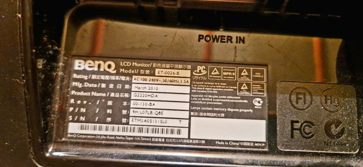 BENQ LCD monitor - 5