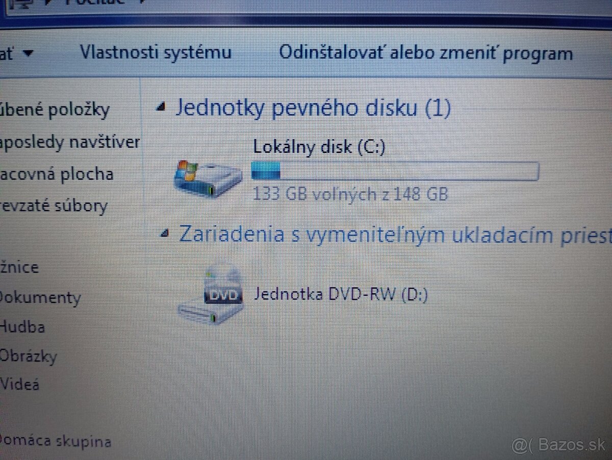 predám LENOVO THINKPAD SL500C , WINDOWS 7 - 5