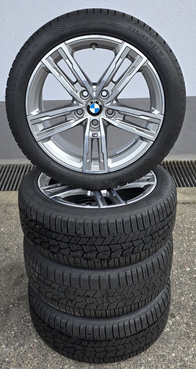 225/45 R17 zimné pneu+disky BMW Double-Spoke 550M Ferricgrey - 5