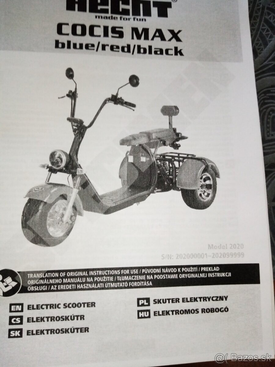 Predám elektrickú trojkolku - 5