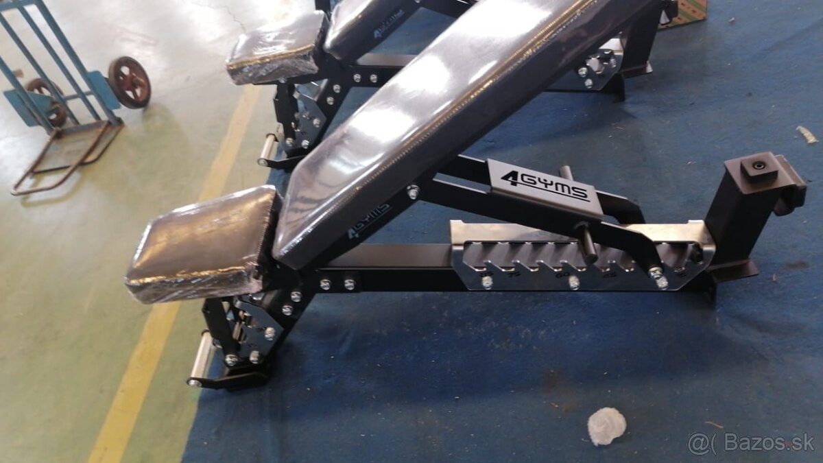 Half rack + protismerné kladky + multipress - 5