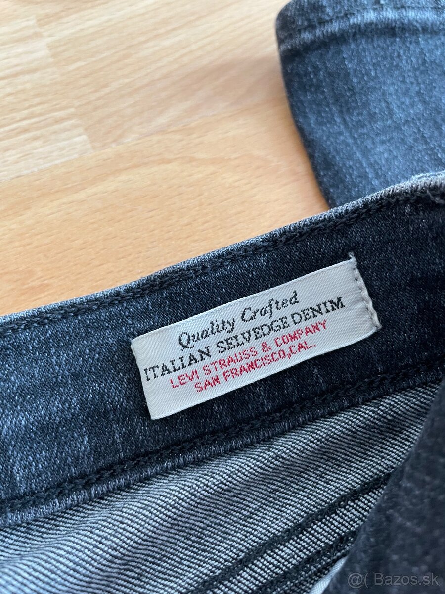 Levis čierne rifle originál - 5