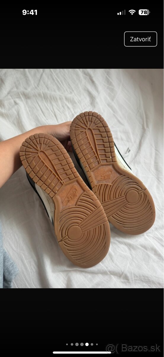 dunky low customade šedé nike - 5