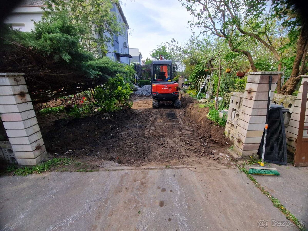 Bager zemné a výkopové práce - 5
