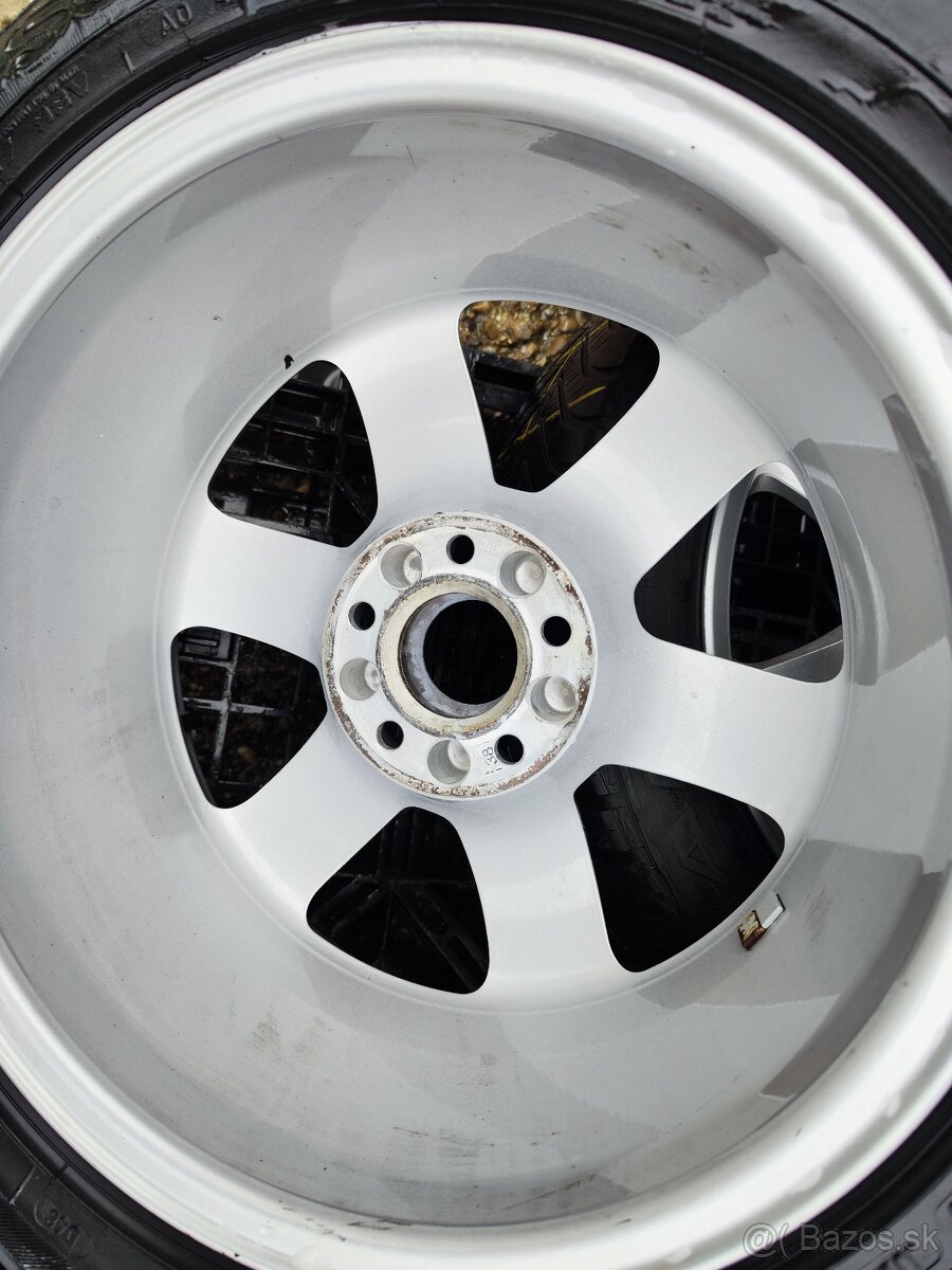 Alu sada =5x112= orig. AUDI= s pneu= 225/50 R17 - 5