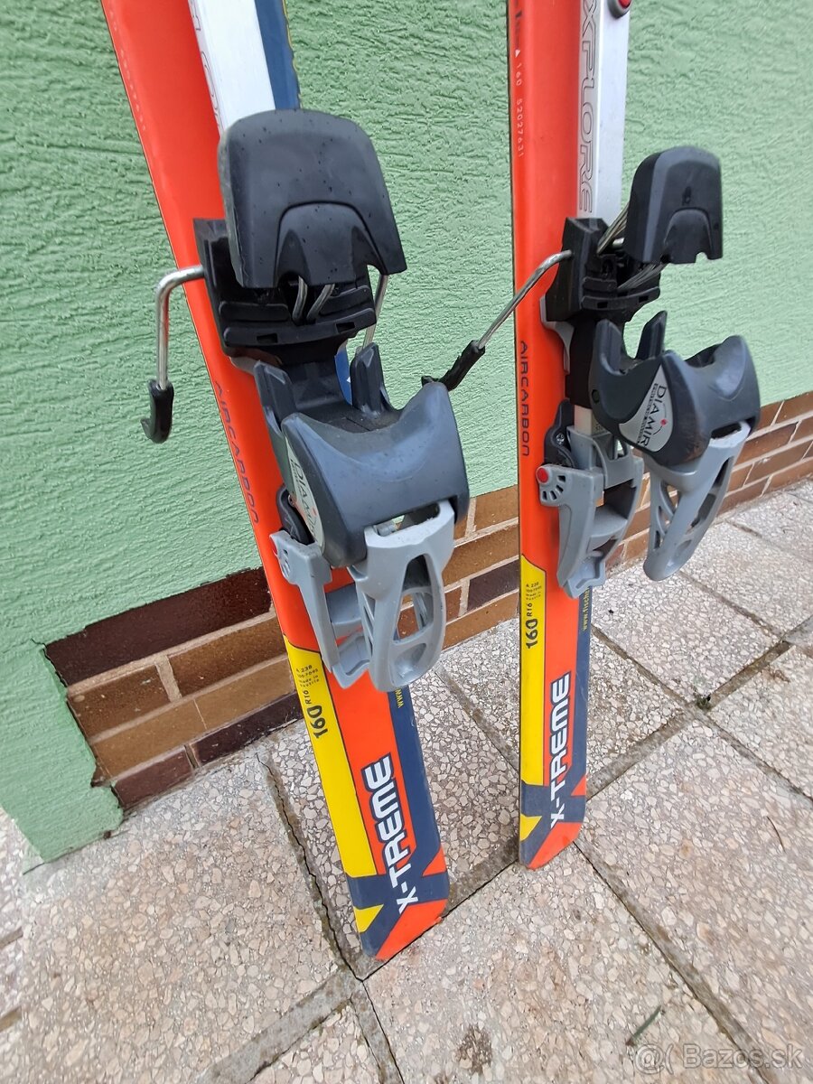 Predám skialpové lyže Fischer X-Treme 160 cm - 5