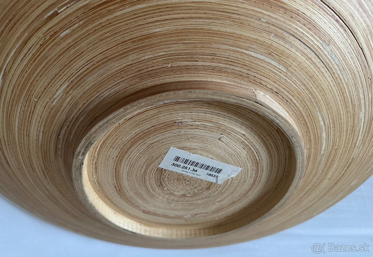 Bambusový IKEA HULTET dekoračný tanier za 5EUR - 5