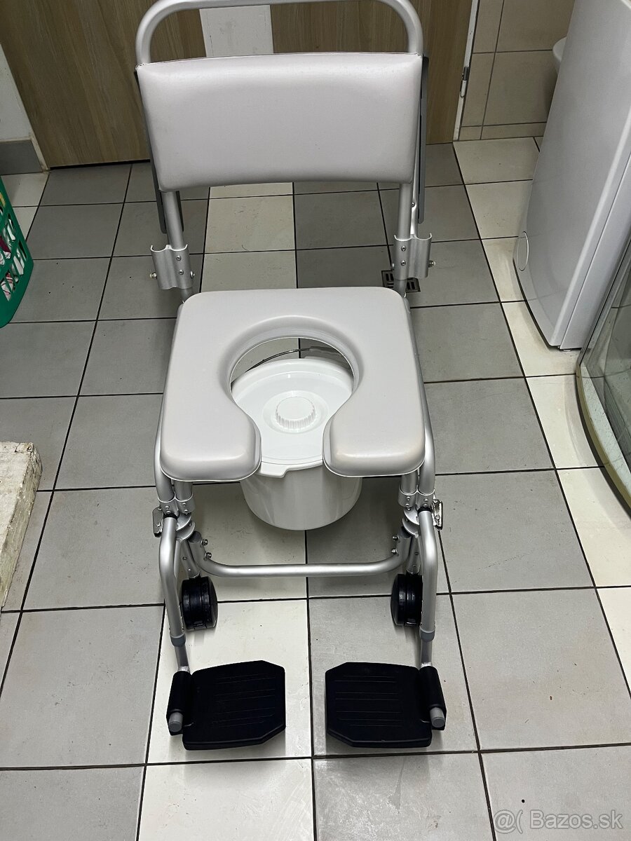 Toletno -sprchovací vozik - 5