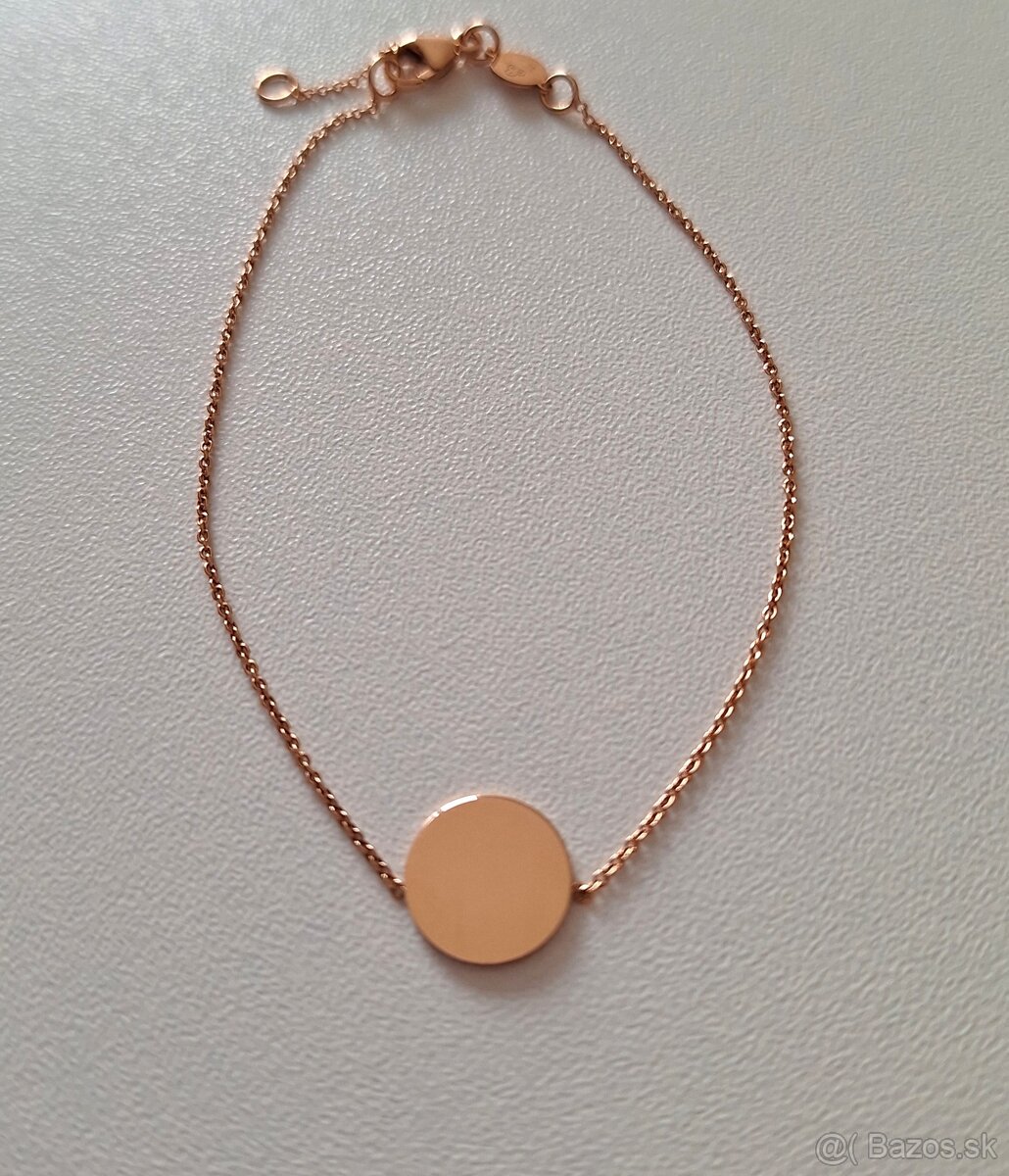 Zlaty naramok damsky, novy - 5