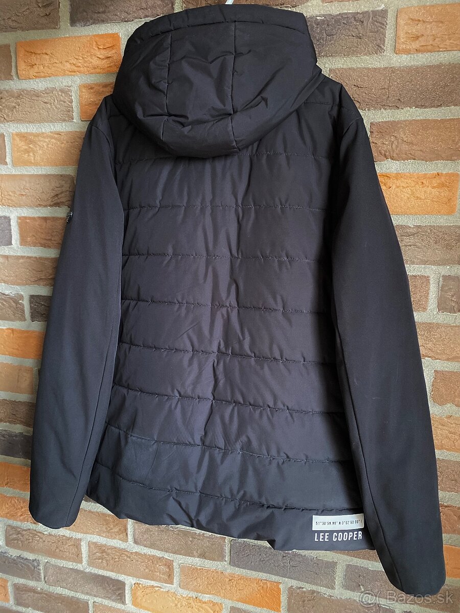 Pánska teplá bunda lee cooper nová L - 5