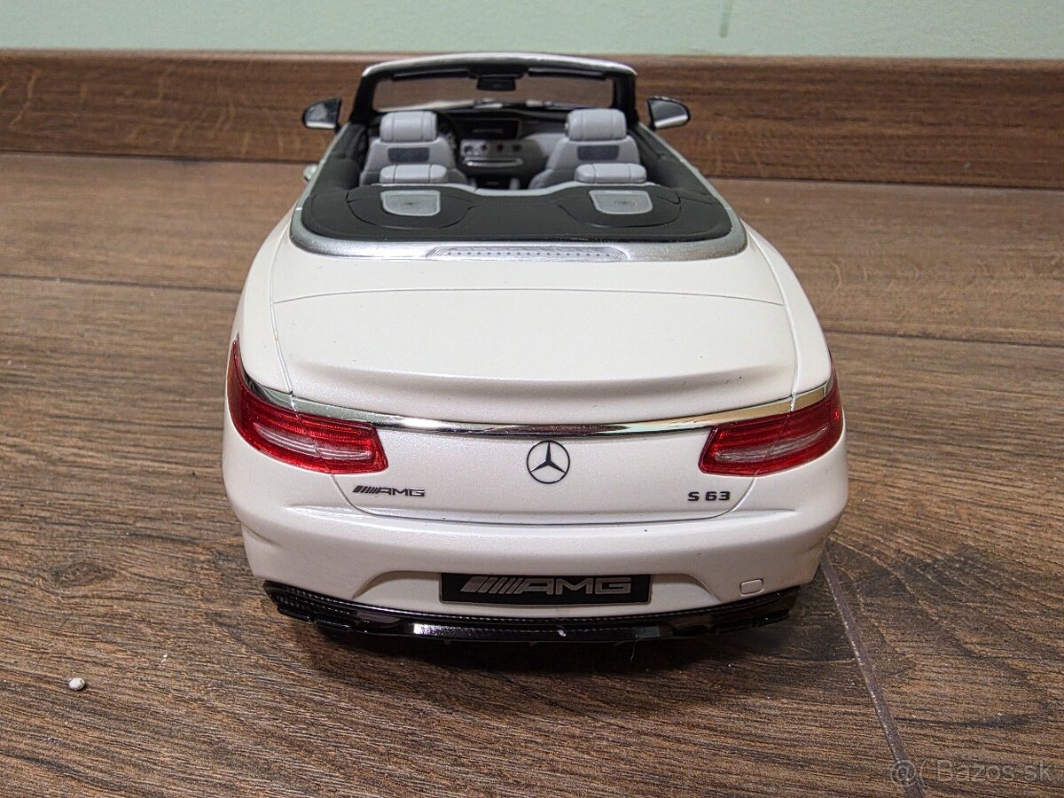 Mercedes Benz S-Klasse S63 AMG cabrio GT Spirit Model 1:18 - 5