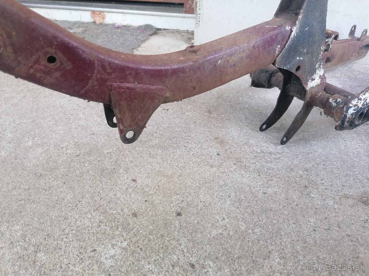 Predám rám s vidlicami na Jawa 20, 21, 05 pionier - 5