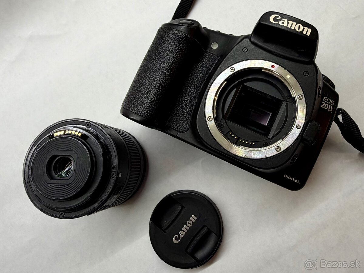Canon EOS 20D, zrkadlovka s objektívom EF-S 18-55mm IS STM - 5
