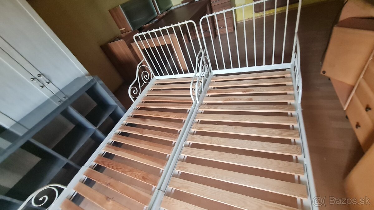Predám 2x rastúcu kovovú posteľ - 5