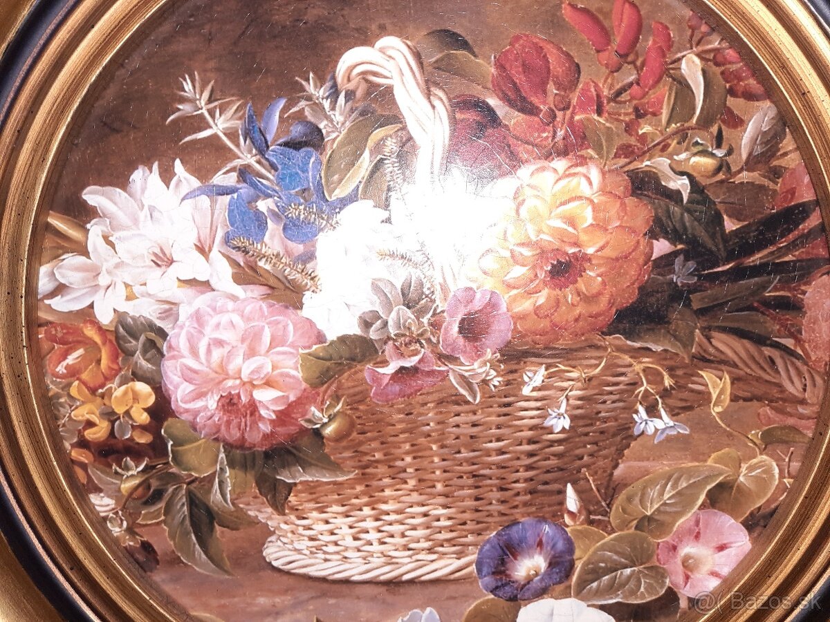 Párové obrazy s romantickým kvetinovým motívom - 5