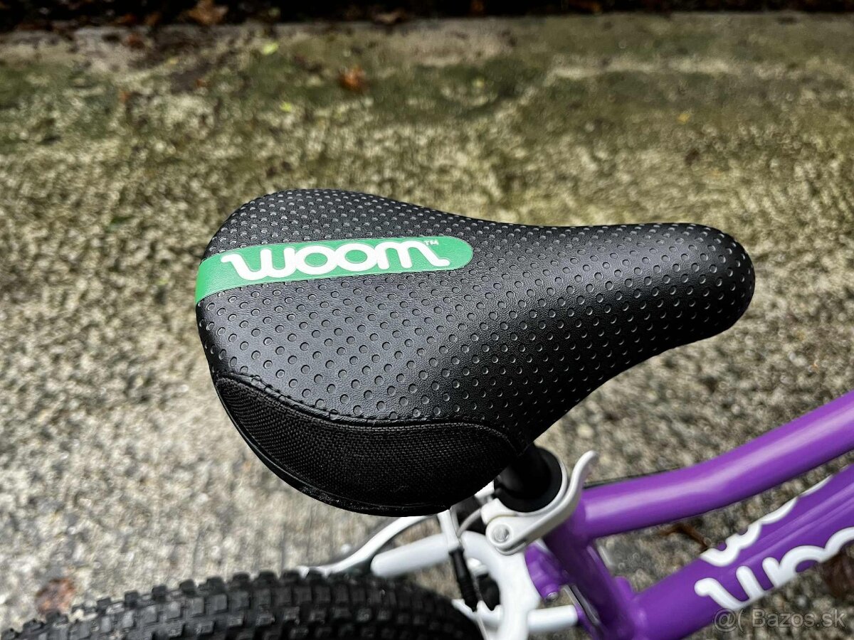 Detský fialový bicykel woom 3 - 5