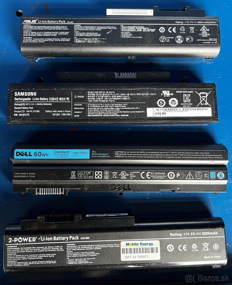 Batérie z notebookov - 5