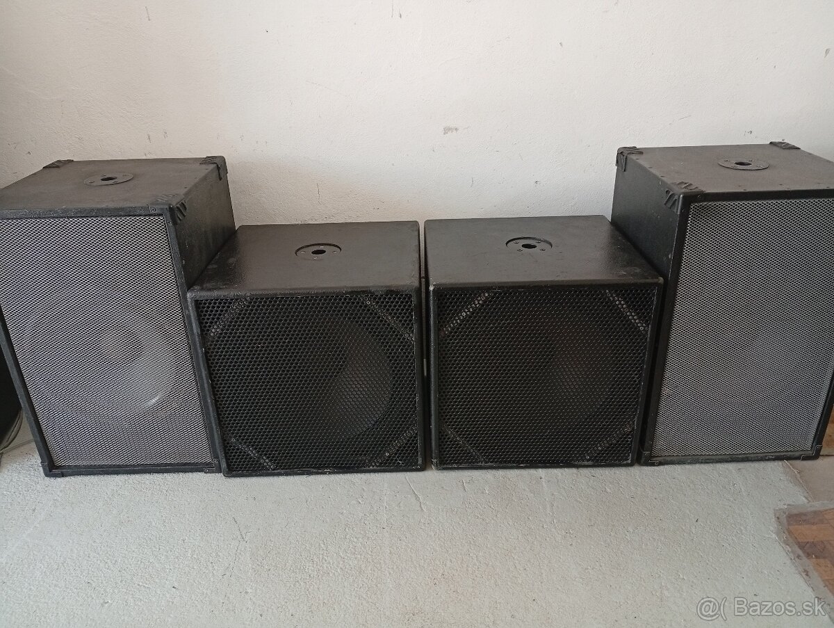 Pasívne reprobedne, satelity/basy - 5