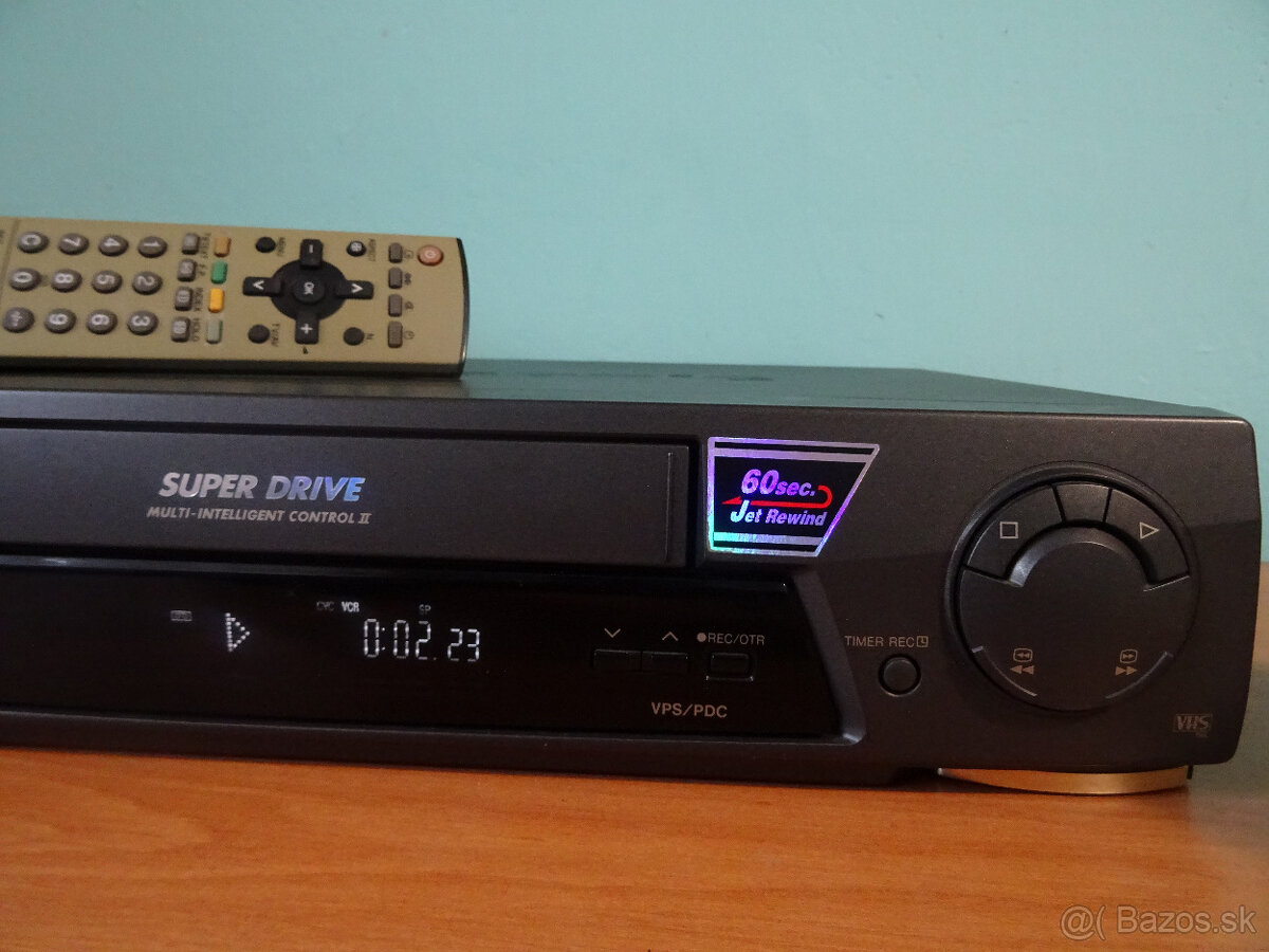 VHS videorekordér - Panasonic NV-FJ612 - HiFi Stereo - 5