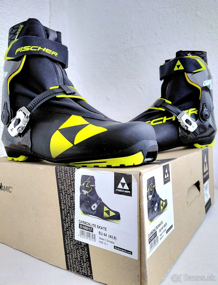 Fischer Carbonlite Skate | 44 ( 43,5 ) "10" - 5