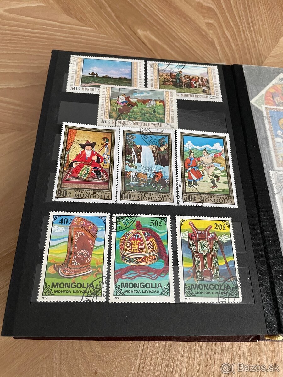 Staré známky 2 albumy - 5