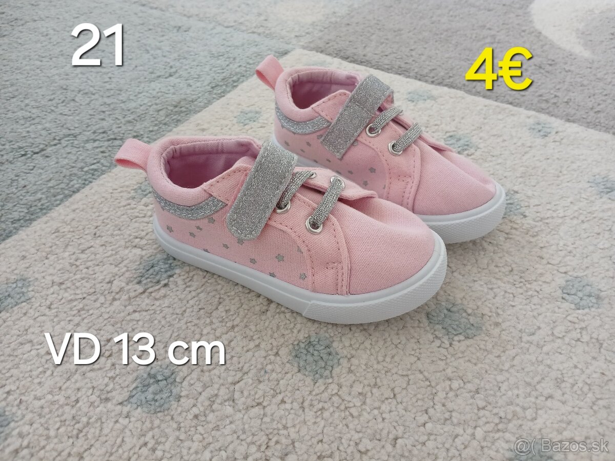 Dievcenske topanky, cizmy a papucky 21, 22 - 5