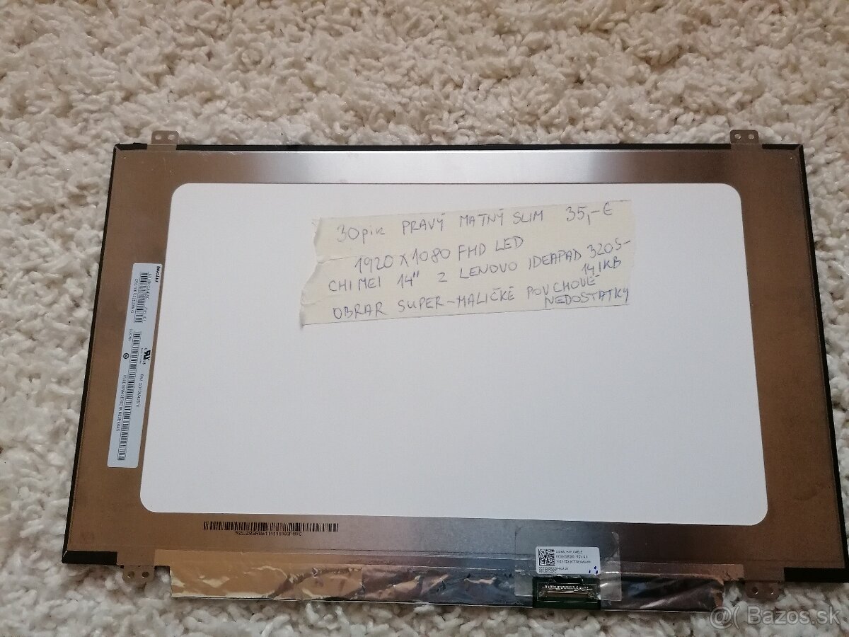 Predám 13.3" a 14.0" displej do notebooku. - 5