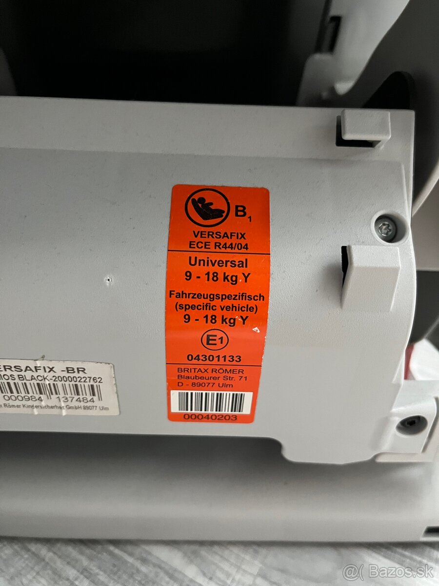 Detská autosedačka BR - VERSAFIX - 5
