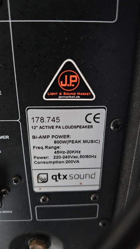 reproduktory QTX sound 178.745 - 5
