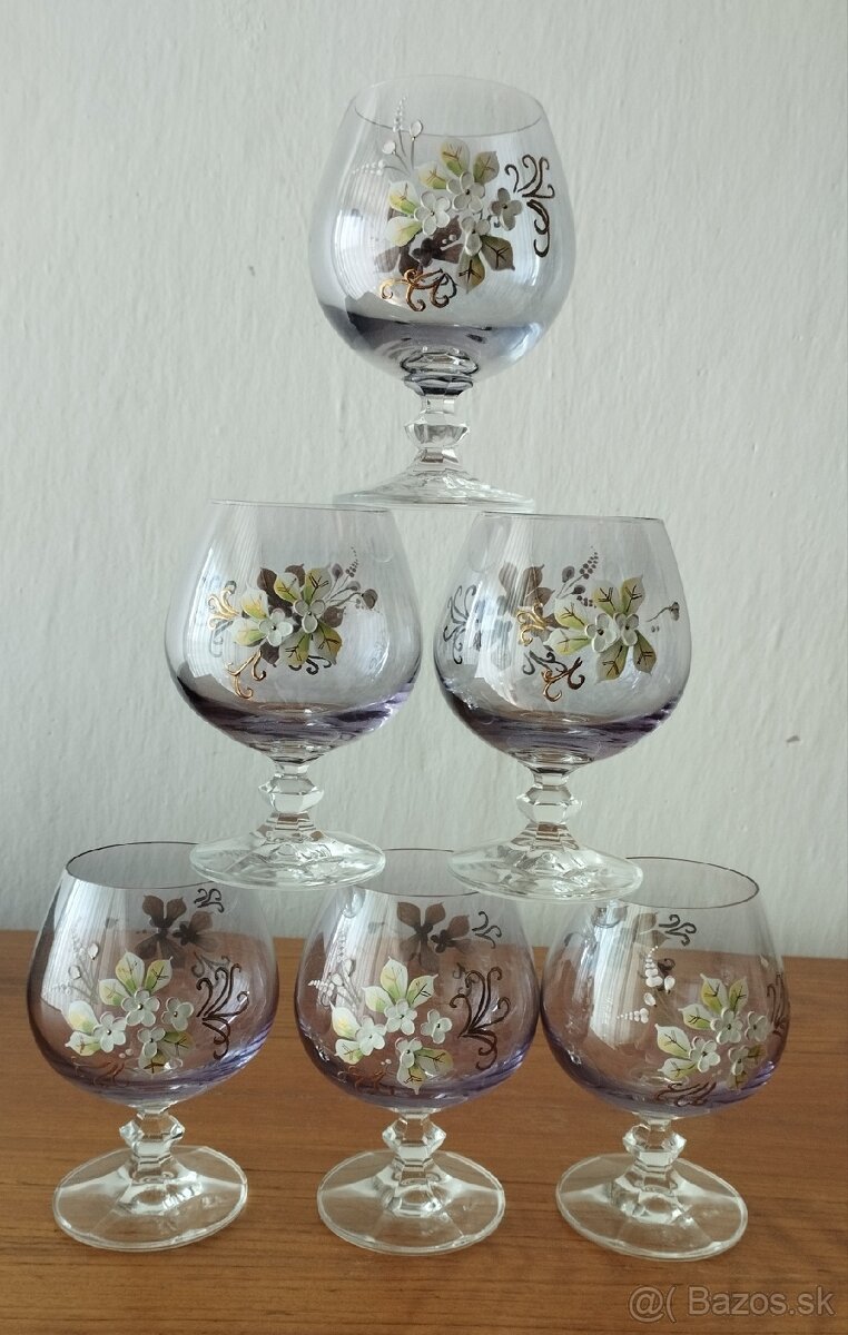 Sklenené poháre - 6ks - 5