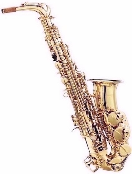Predám nový alt saxofón - celý set - 5