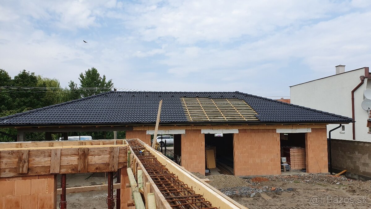 Strecha na kľúč • krov + plech/škridla - 5