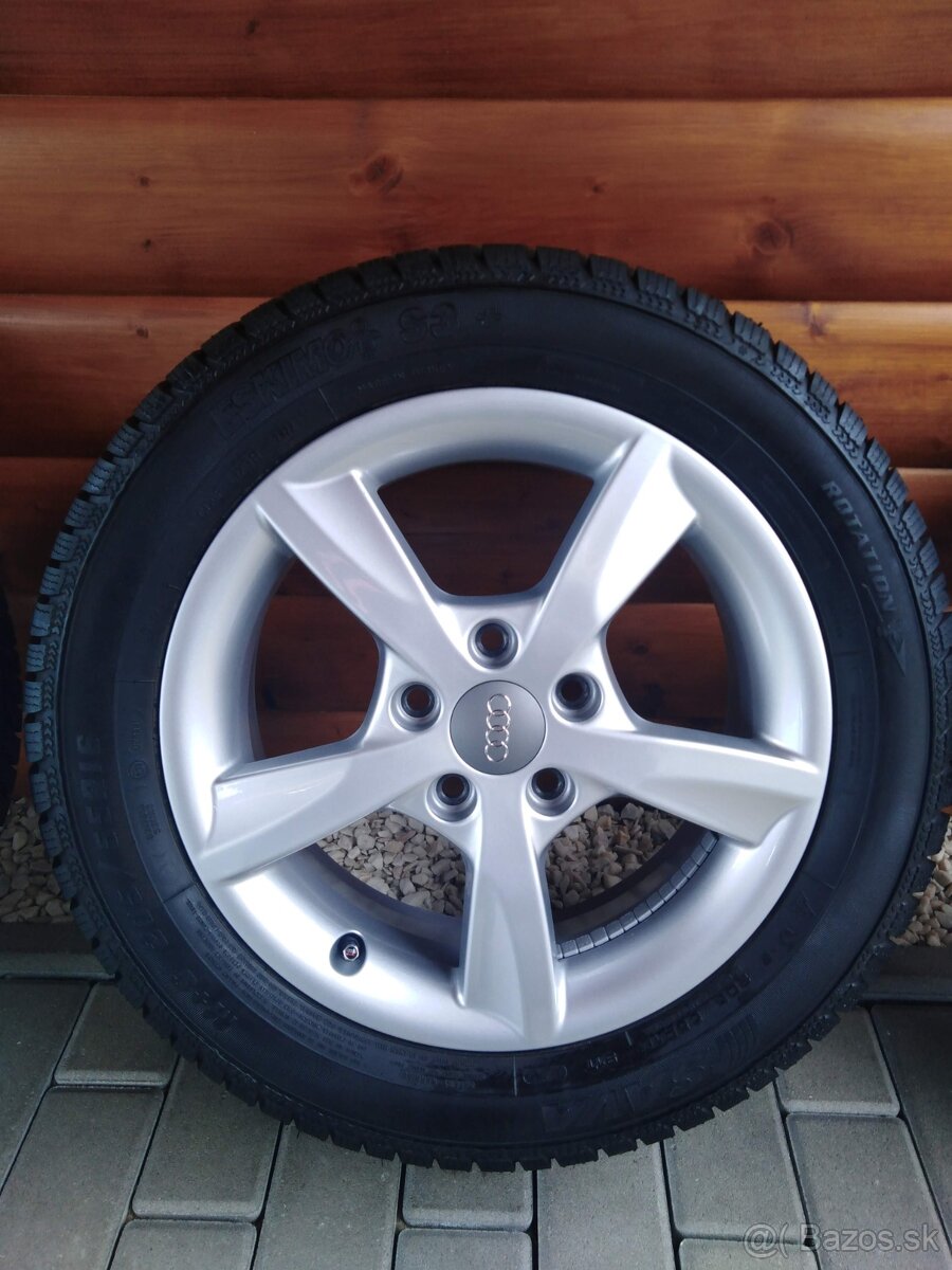Predám originál disky audi 205/55 R16 - 5